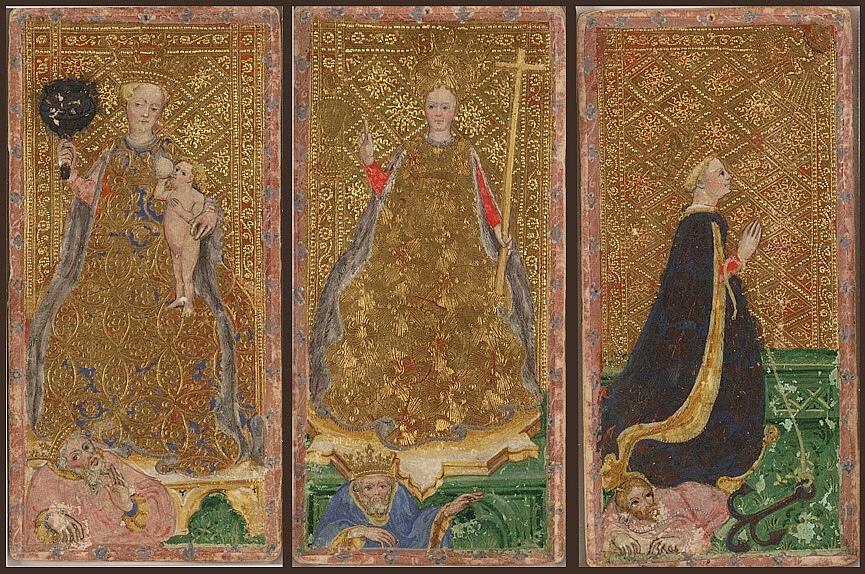 Taro kortų istorija nuo XV amžiaus Visconti–Sforza kaladės iki šiuolaikinio Taro